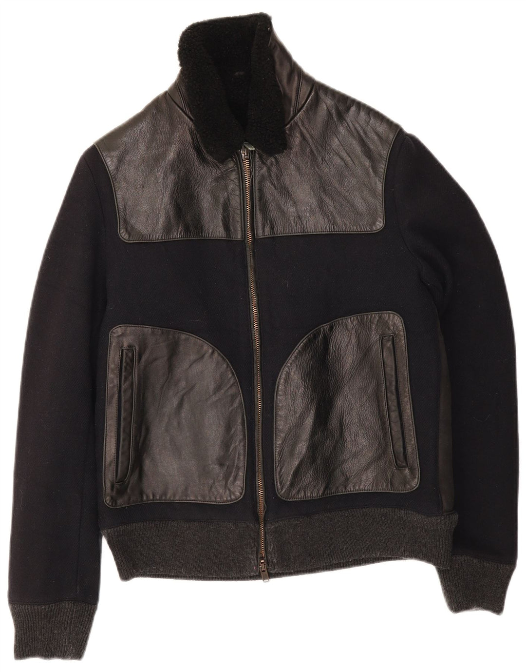 Мужская куртка-бомбер Grifoni IT 48 Medium Black Colorblock