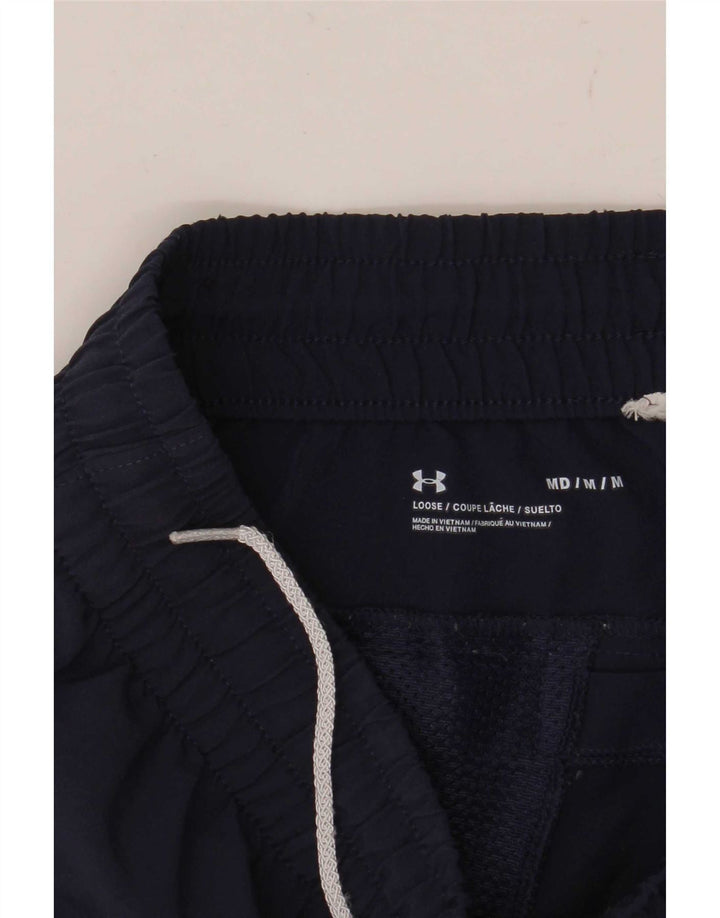 Мужские спортивные брюки Under Armour, джоггеры, средние, темно-синие