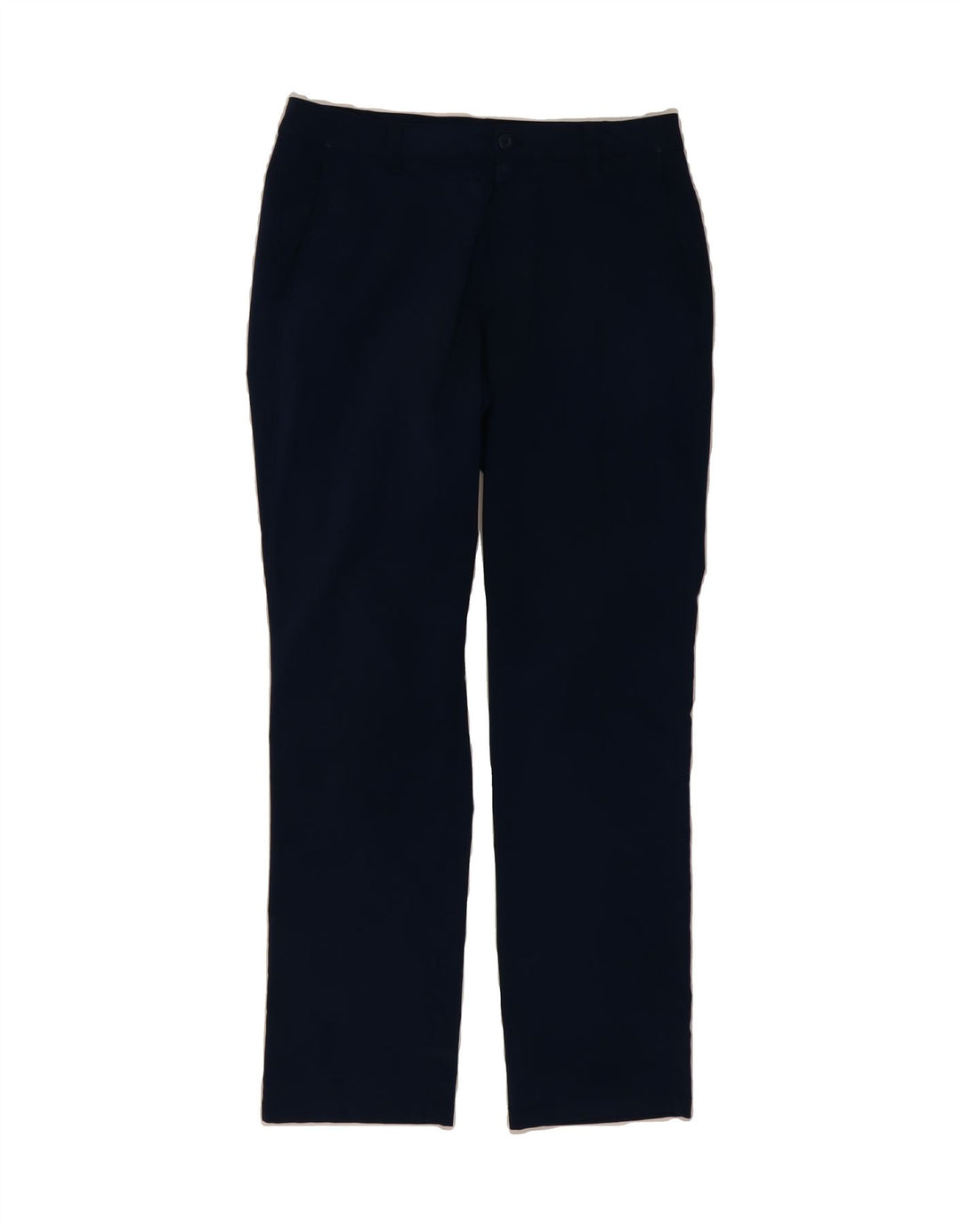 UNDER ARMOUR Mens Straight Casual Trousers W32 L32  Navy Blue Polyester Vintage Under Armour and Second-Hand Under Armour from Messina Hembry 