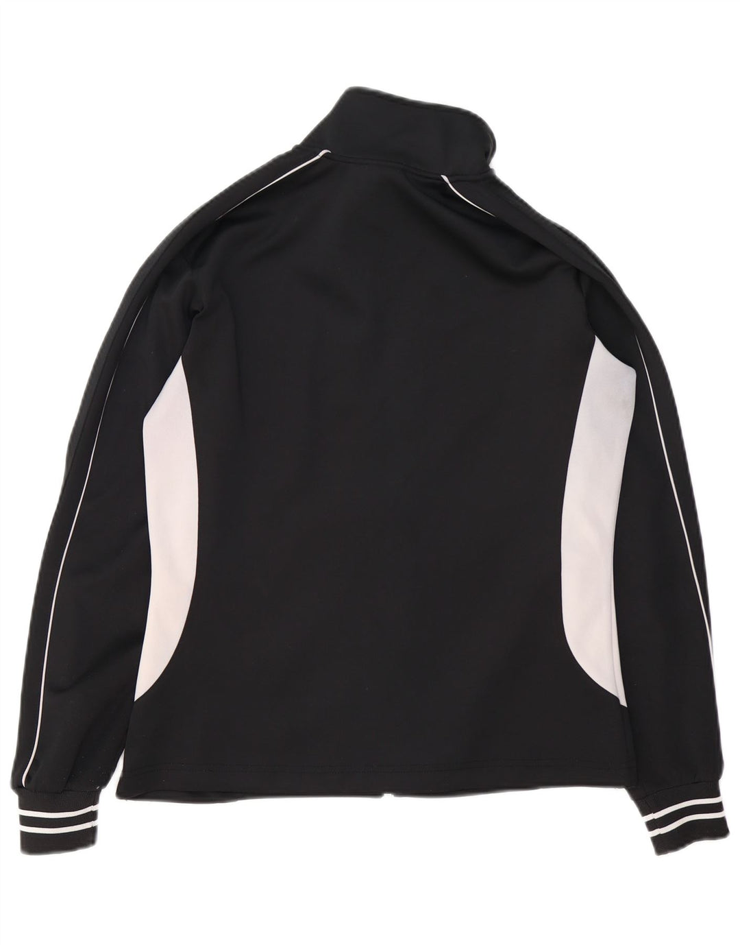 Женский спортивный костюм Asics UK 14, средний черный полиэстер с цветными блоками