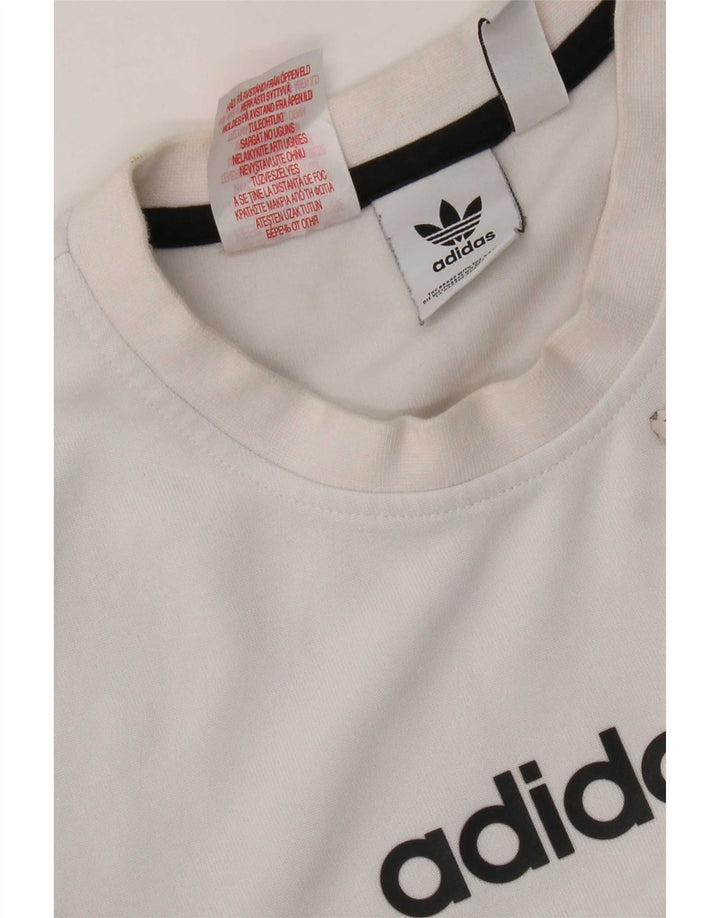 Джемпер с рисунком Adidas для мальчиков 15-16 лет, разноцветный с цветными блоками