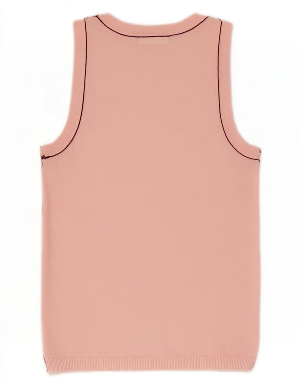 Женский жилет Zara Top UK 8, маленький розовый, вискоза