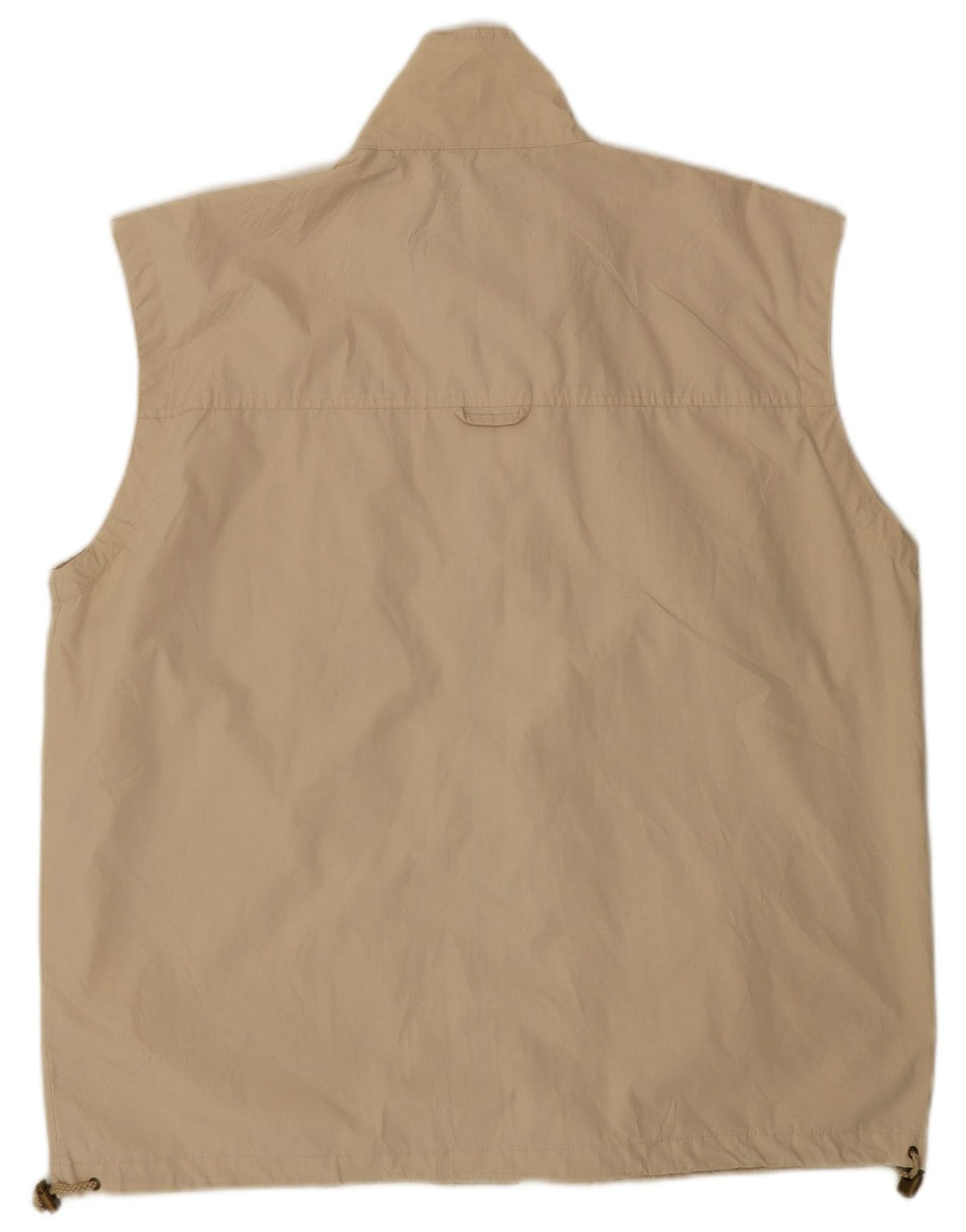 Мужской жилет VINTAGE Utility UK 40, большой размер, бежевый, полиэстер