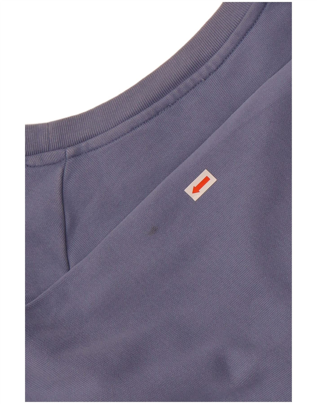 Женский укороченный джемпер свободного кроя с рисунком Levi's, Великобритания 16, большой синий