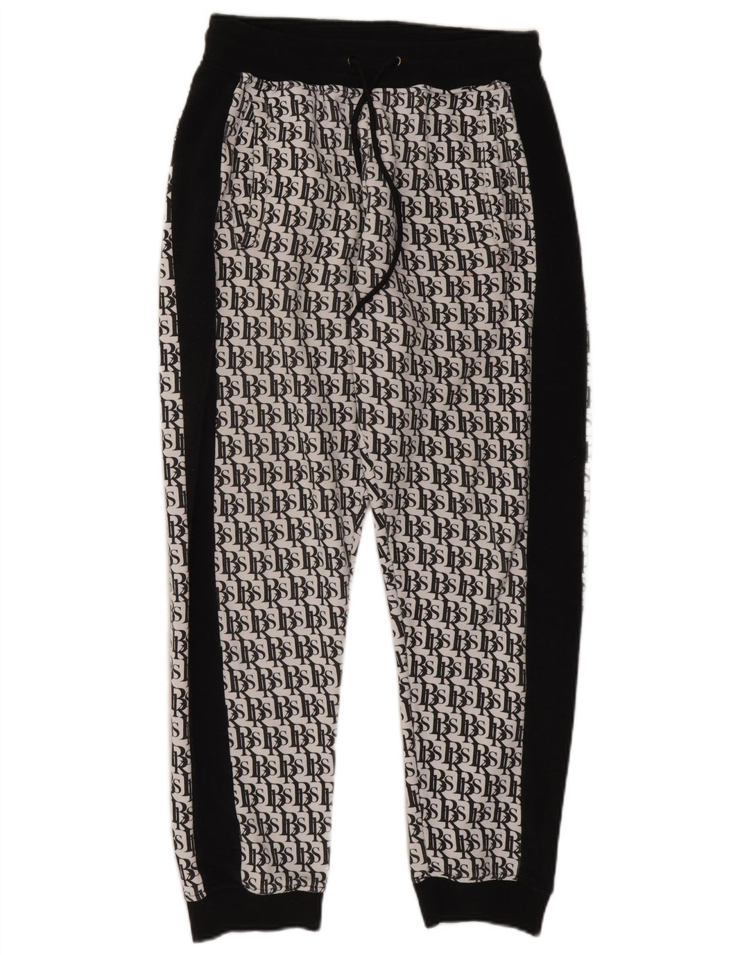 Мужской спортивный костюм стандартного кроя с рисунком BLACK SQUAD XL, белый с цветными блоками