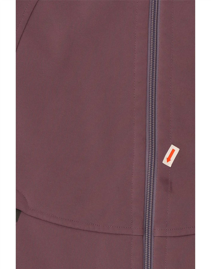 Женская ветровка Jack Wolfskin UK 8, маленький фиолетовый полиэстер