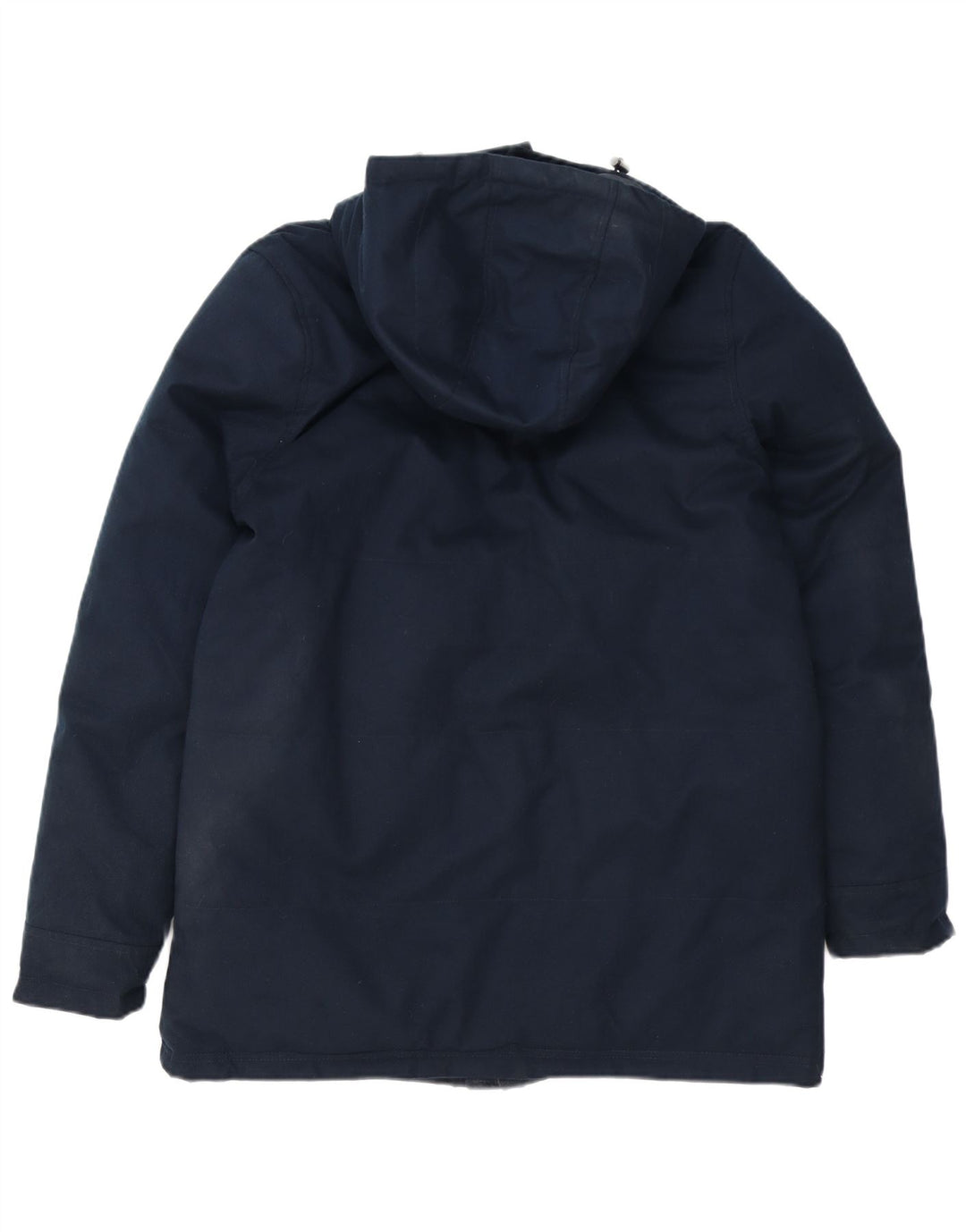 Crew Clothing Мужская утепленная куртка с капюшоном UK 36, маленький темно-синий полиэстер