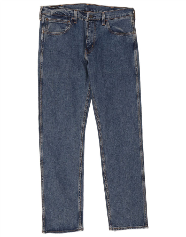 Мужские джинсы Levi's Slim 511 W34 L32 синие, хлопок