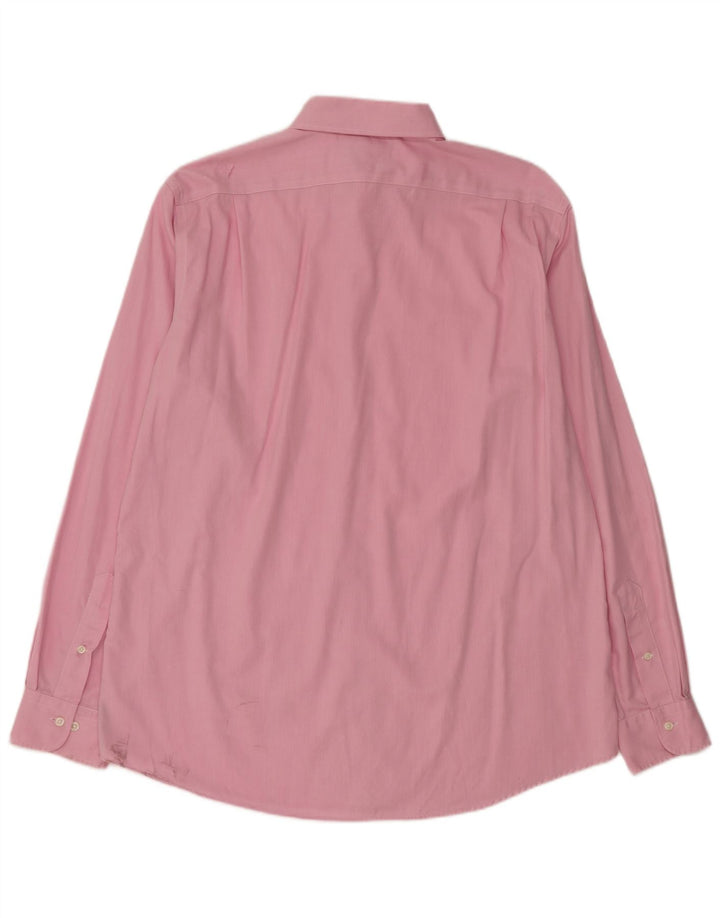 Мужская рубашка Ralph Lauren, размер 17 43 XL, розовая
