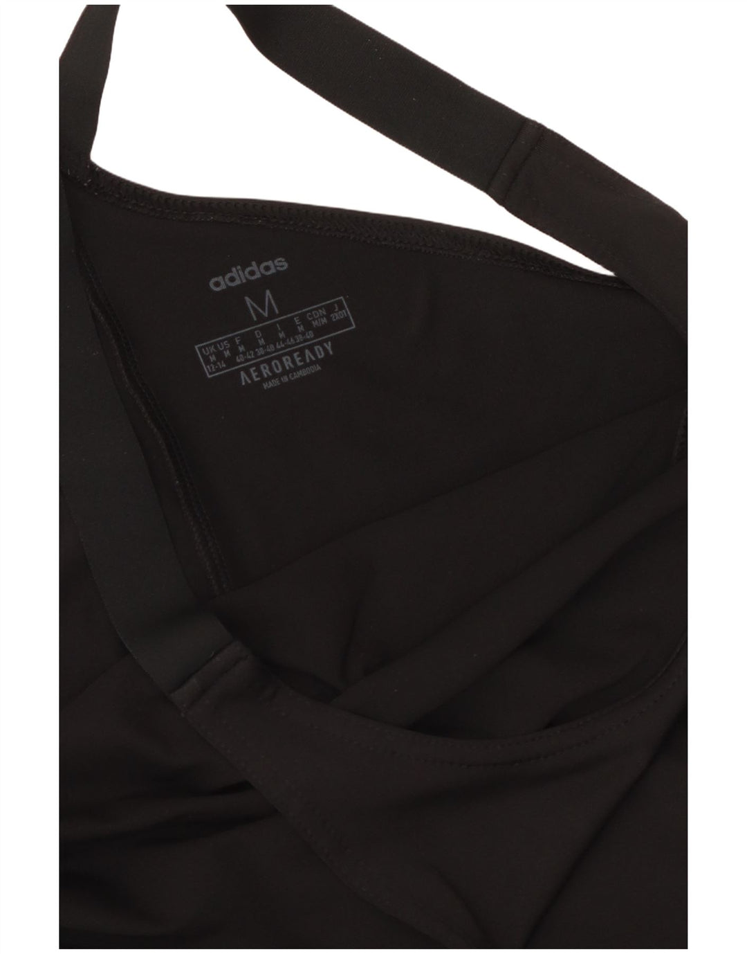 Женский жилет ADIDAS Aeroready UK 12/14, средний черный