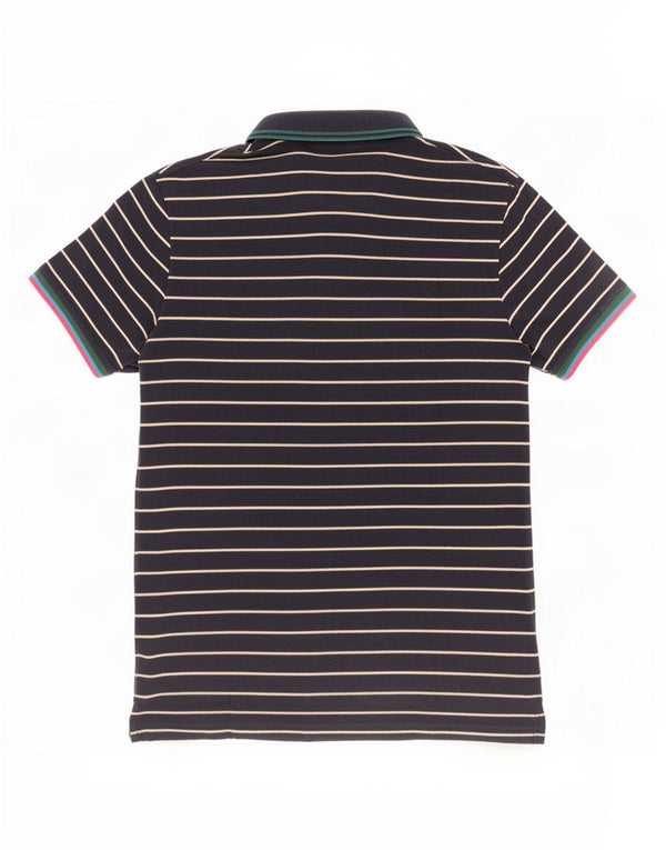 Мужская рубашка-поло Fred Perry 2XL, темно-синяя полоска, хлопок