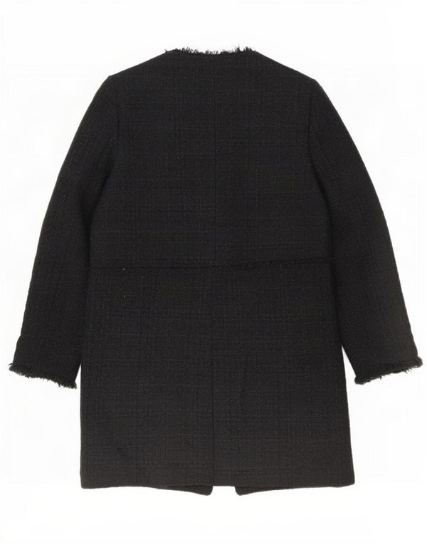 Женское пальто Zara UK 10, маленькое черное
