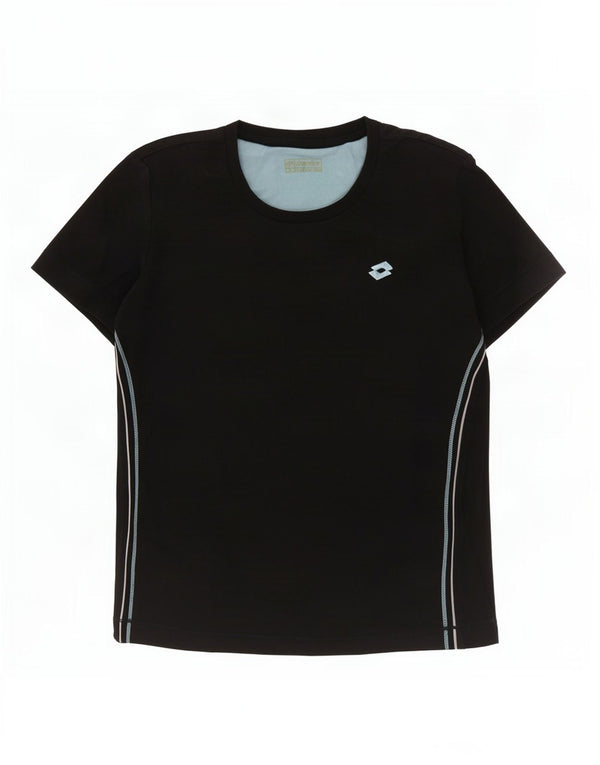 Женская футболка Lotto Top UK 12 Medium Navy Blue