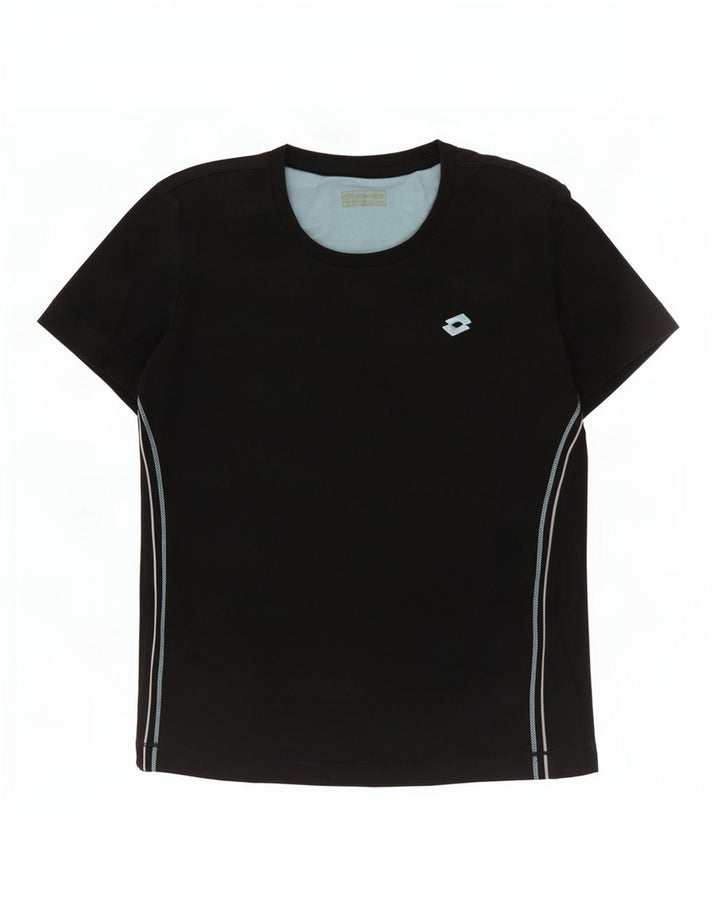 Женская футболка Lotto Top UK 12 Medium Navy Blue