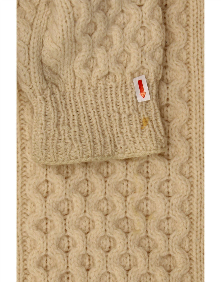 Мужской джемпер с круглым вырезом REPLAY, XL, белая шерсть