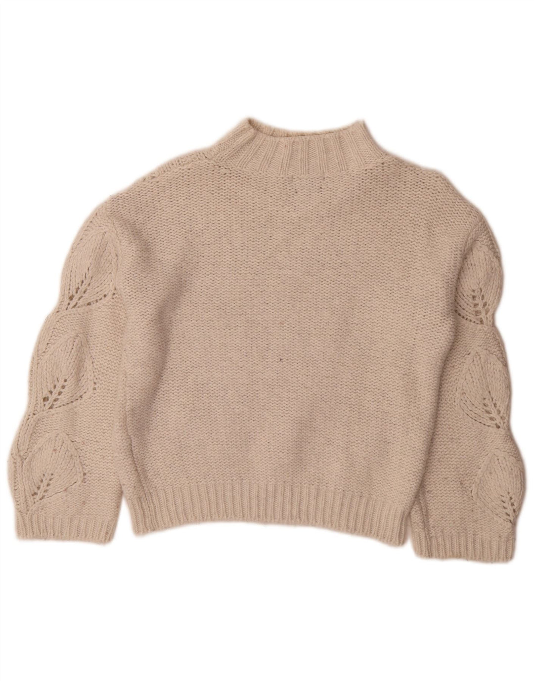 Женский джемпер с высоким воротником Massimo Dutti UK 4 XS Off White