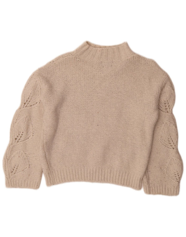 Женский джемпер с высоким воротником Massimo Dutti UK 4 XS Off White