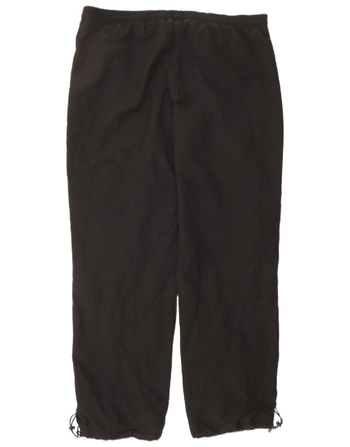 Мужские спортивные брюки с рисунком PUMA, большие черные спортивные брюки из полиэстера