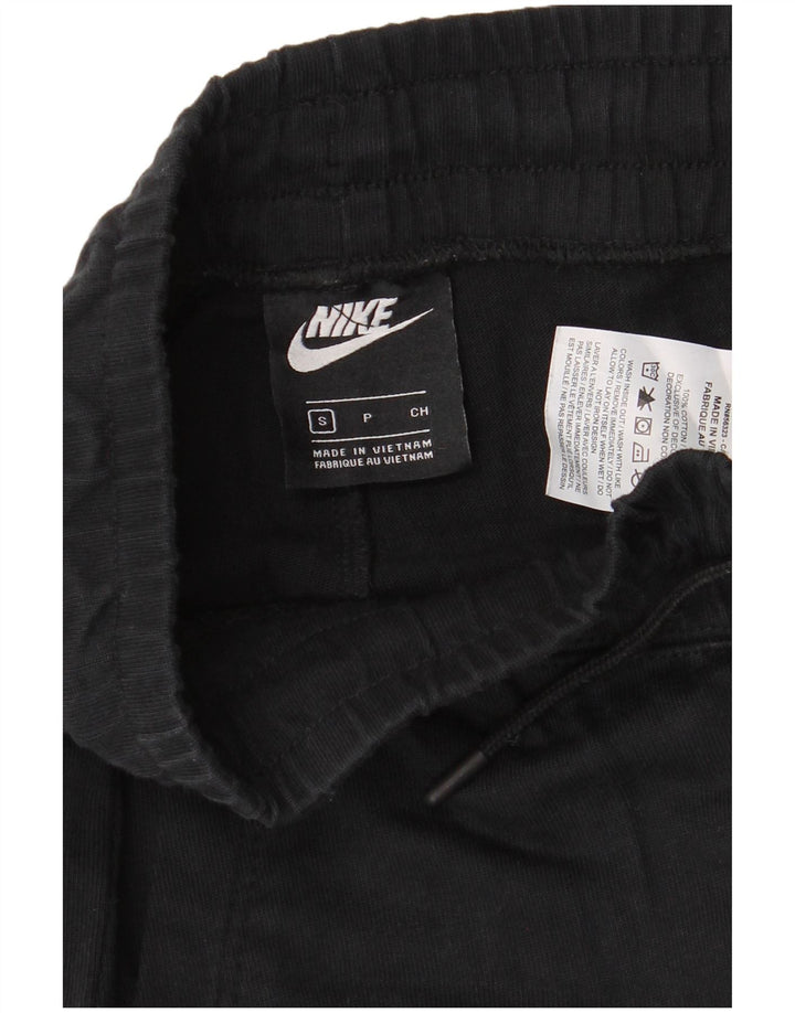 Мужские спортивные брюки NIKE, маленькие черные хлопковые брюки