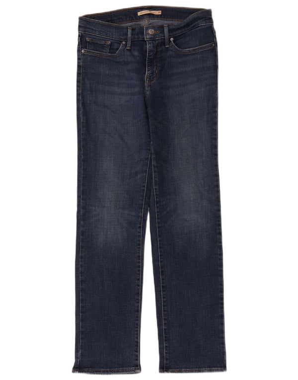 Женские прямые джинсы Levi's 314 W29 L30, синий хлопок