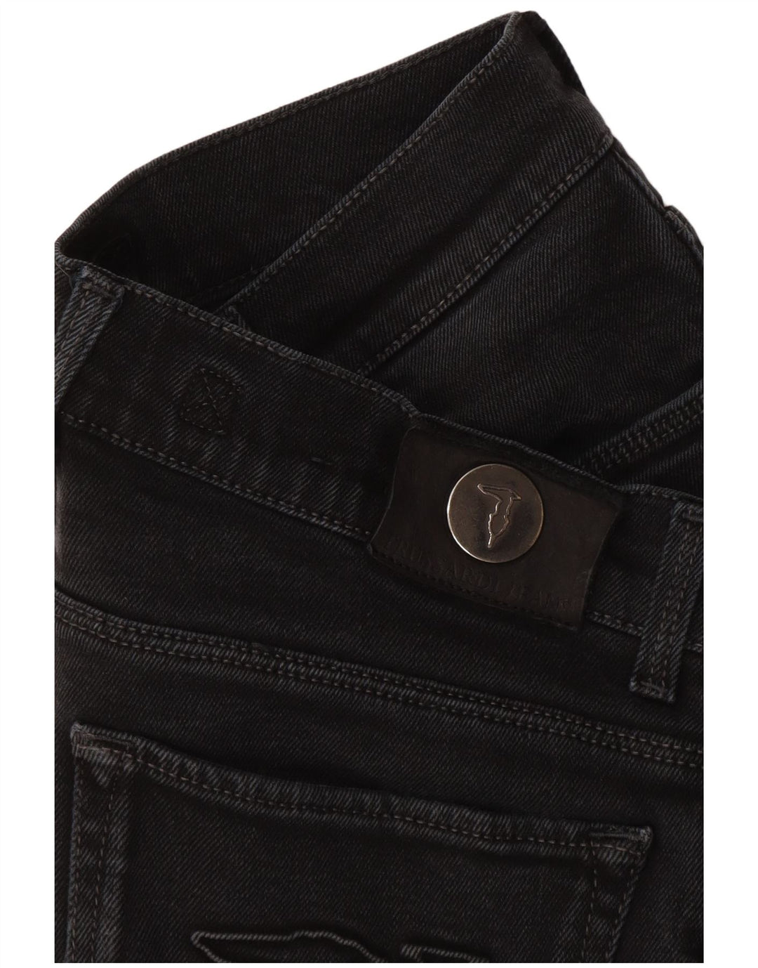 Мужские прямые джинсы Trussardi W34 L30 черные