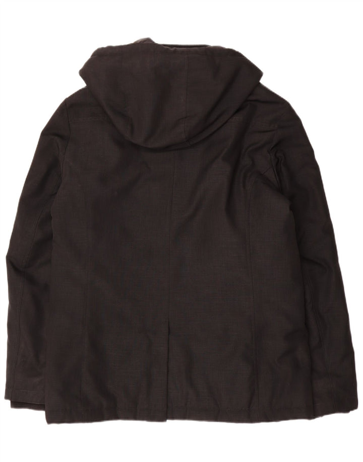 Мужская утепленная куртка Reiss UK 42 XL, черный полиэстер