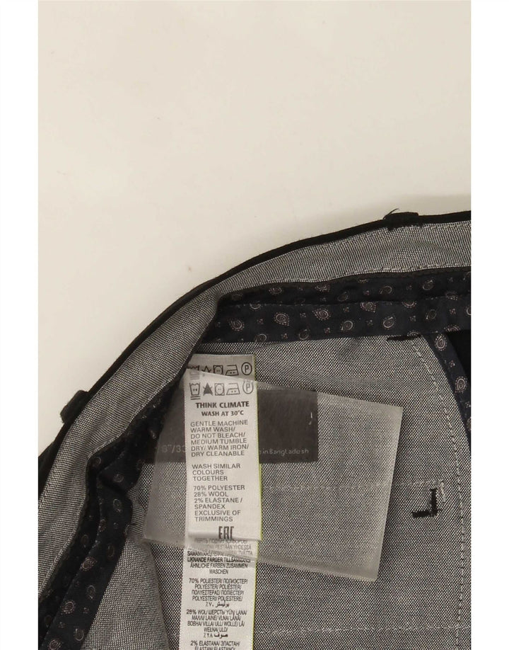 Женские узкие брюки Marks & Spencer W28 L33 черные