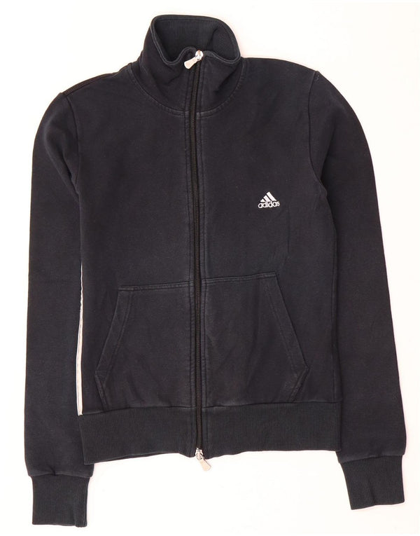 Женский спортивный костюм Adidas Top Jacket UK 10, маленький черный хлопок