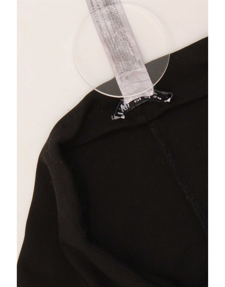 Женские леггинсы Zara UK 8, маленькие черные из полиэстера