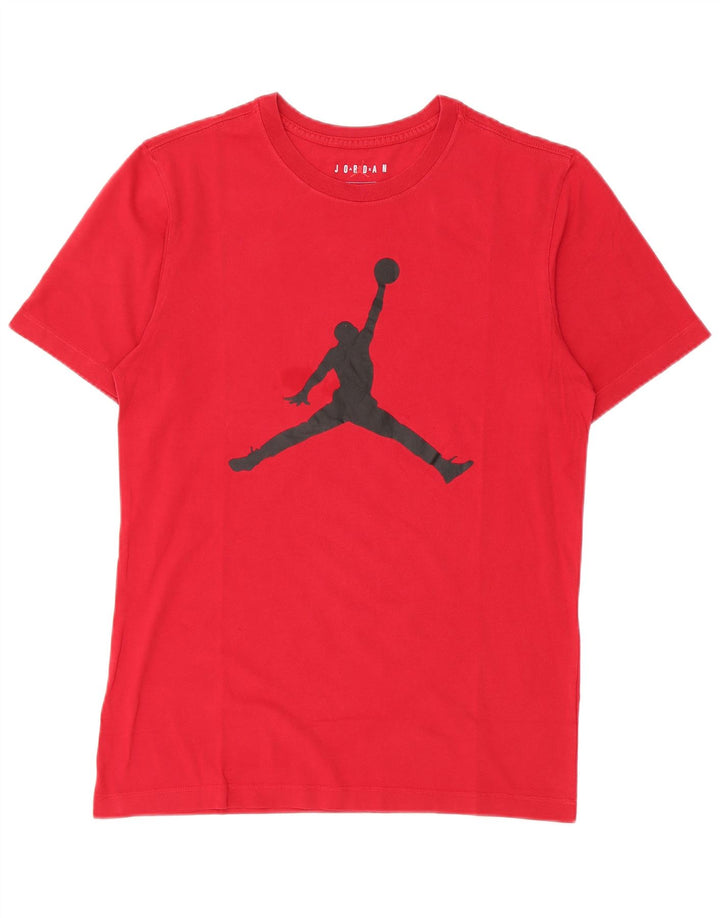 Мужская футболка с рисунком Jordan Top, маленькая красная