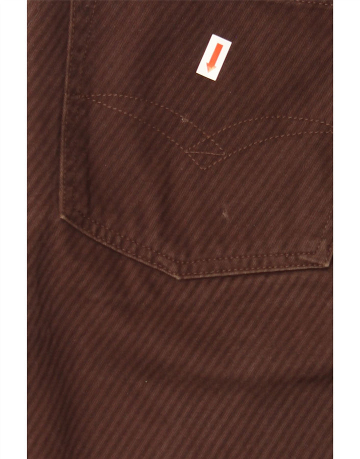 REPLAY Womens Cropped Jeans W30 L25 Brown Cotton Vintage Replay and Second-Hand Replay from Messina Hembry 