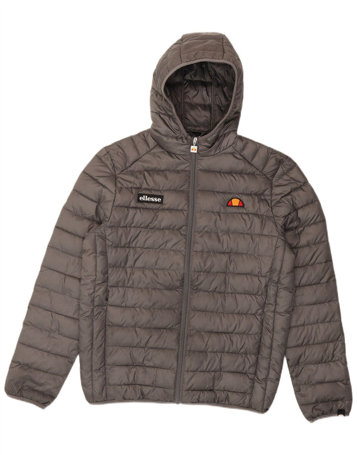 Мужская утепленная куртка Ellesse UK 40, большой серый полиэстер