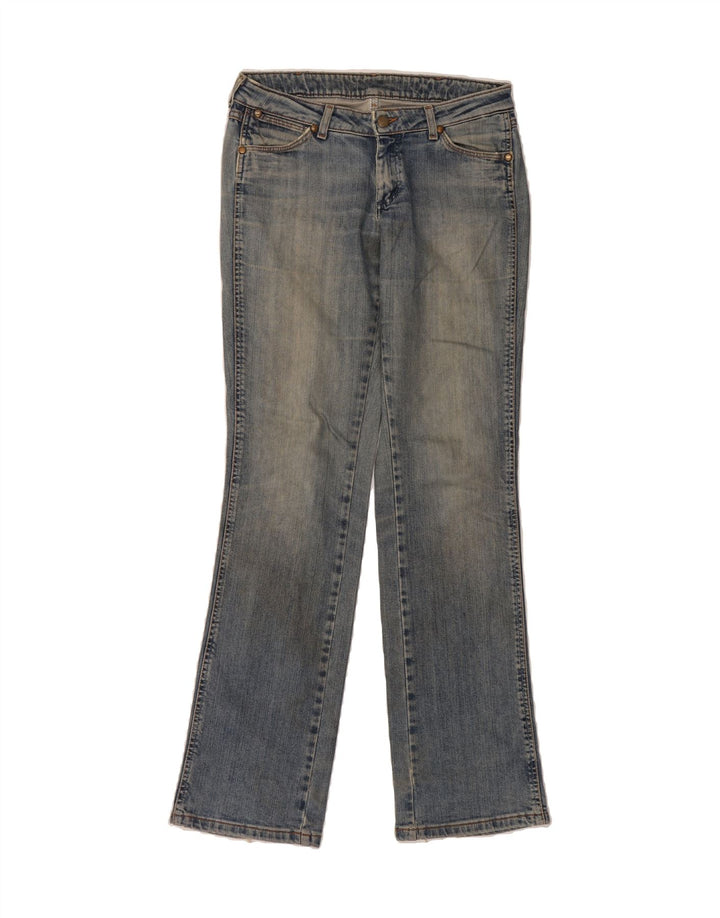 WRANGLER Womens Jade Straight Jeans W31 L34 Blue Cotton Vintage Wrangler and Second-Hand Wrangler from Messina Hembry 