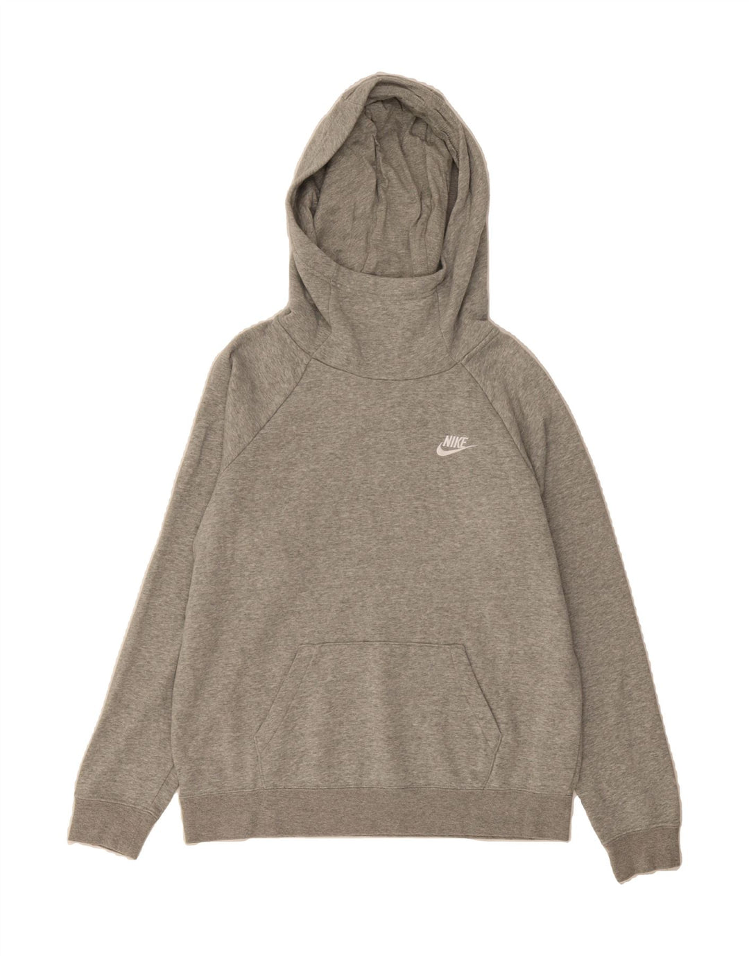 NIKE Mens Hoodie Jumper Medium Grey Cotton Vintage Nike and Second-Hand Nike from Messina Hembry 