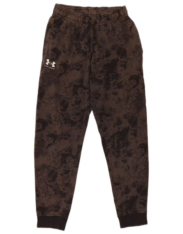 Мужские спортивные брюки Under Armour, джоггеры, средние коричневые, тай-дай