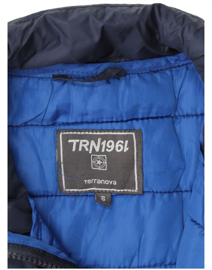 Женская стеганая куртка TERRANOVA UK 10, маленькая, темно-синяя, полиамид