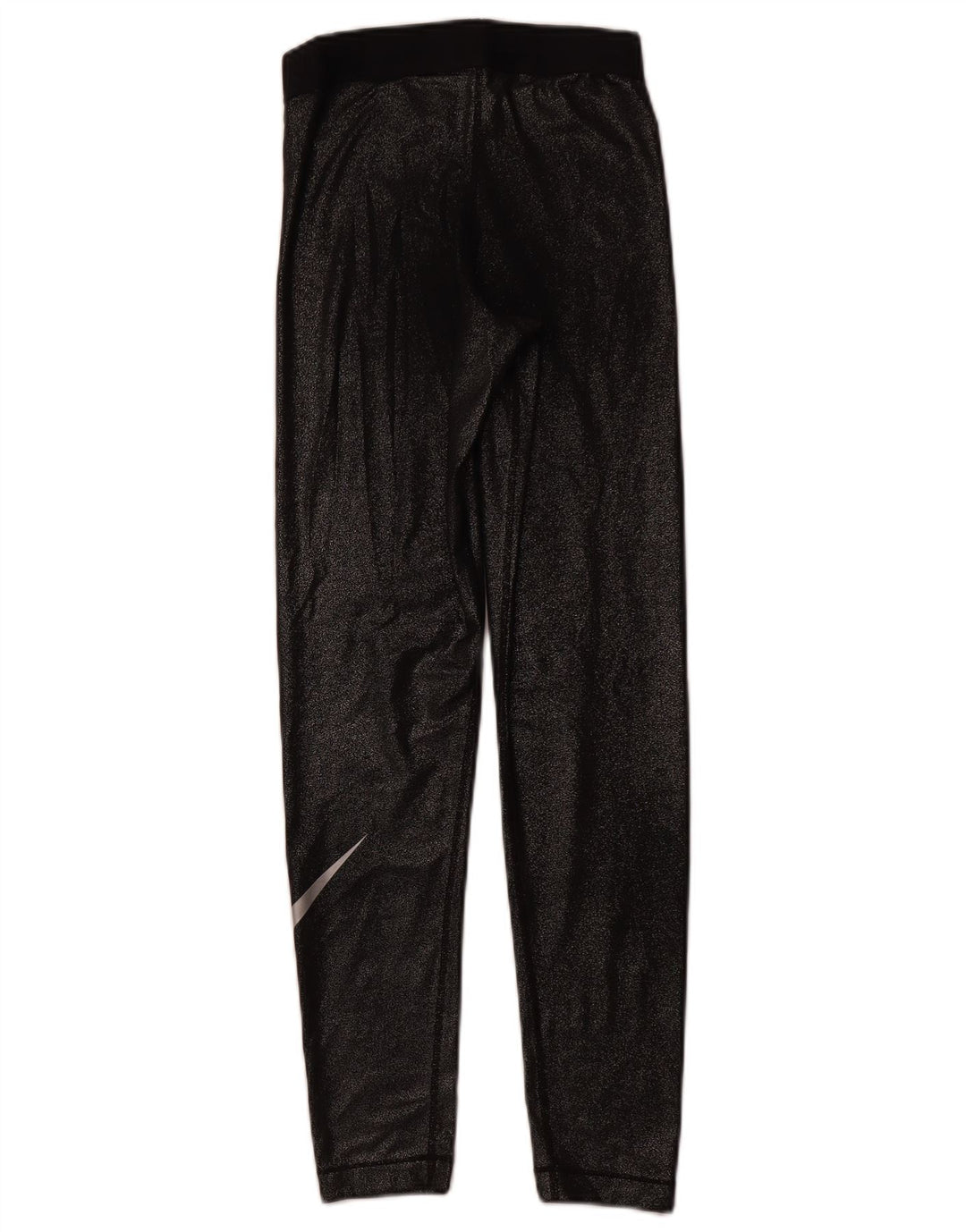 Женские леггинсы с рисунком NIKE Dri Fit UK 8, маленькие черные, полиэстер