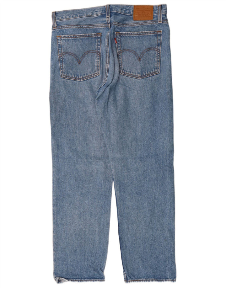LEVI'S Mens Wedgie Straight Jeans W29 L28 Blue Cotton