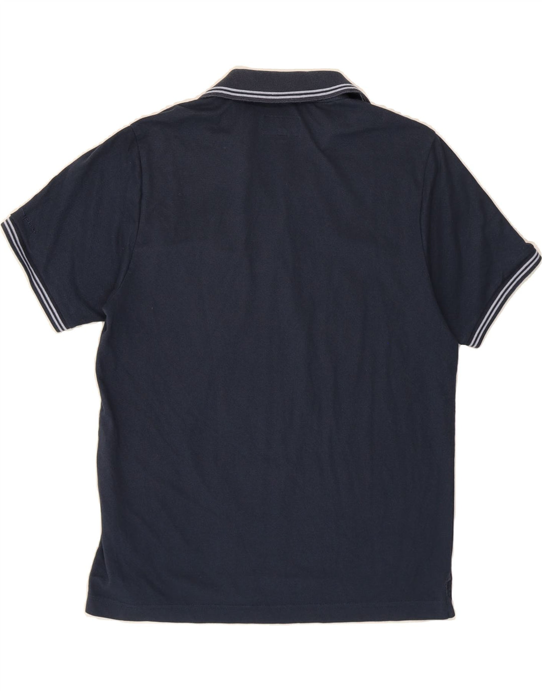 CHAMPION Mens Polo Shirt Medium Navy Blue Cotton Vintage Champion and Second-Hand Champion from Messina Hembry 