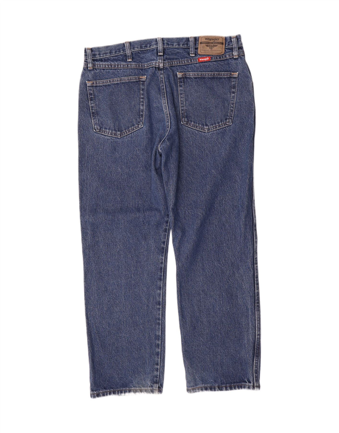 Мужские прямые джинсы Wrangler стандартного кроя W36 L29, синие, хлопок