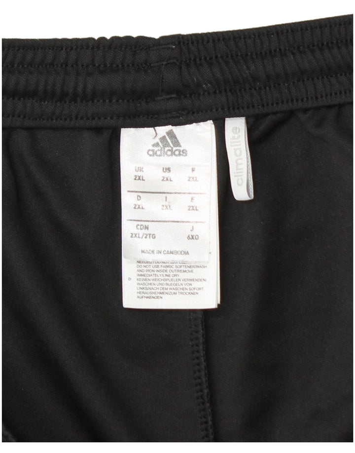 Мужские спортивные шорты Adidas Climalite 2XL, черный полиэстер