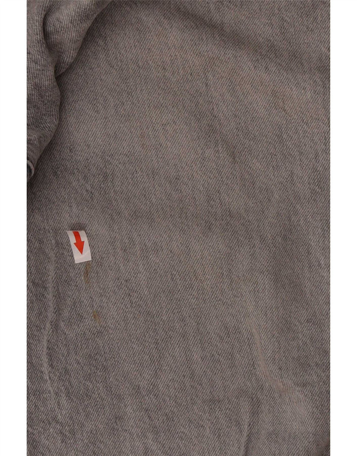 Мужские прямые джинсы Zara EU 44, большие W34 L30, серые, хлопок