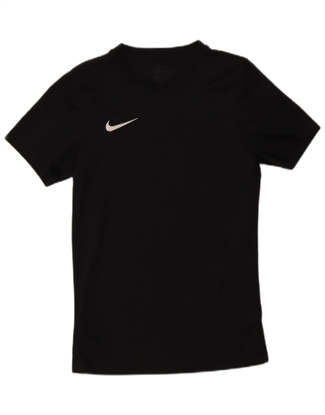 Мужская футболка Nike Dri Fit, маленький черный полиэстер
