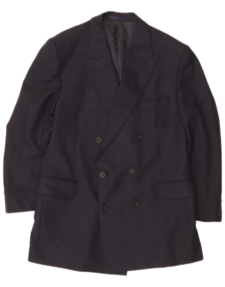 Мужской костюм-двойка Gieves & Hawkes UK 44 2XL W38 L30 Темно-синий