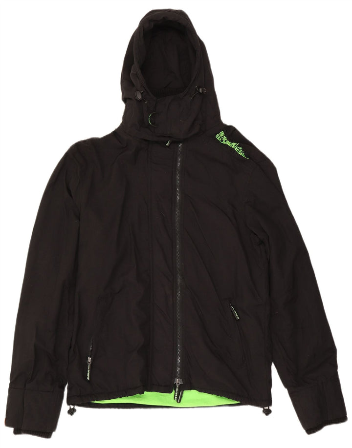 Мужская ветровка Superdry UK 42 XL, черный нейлон
