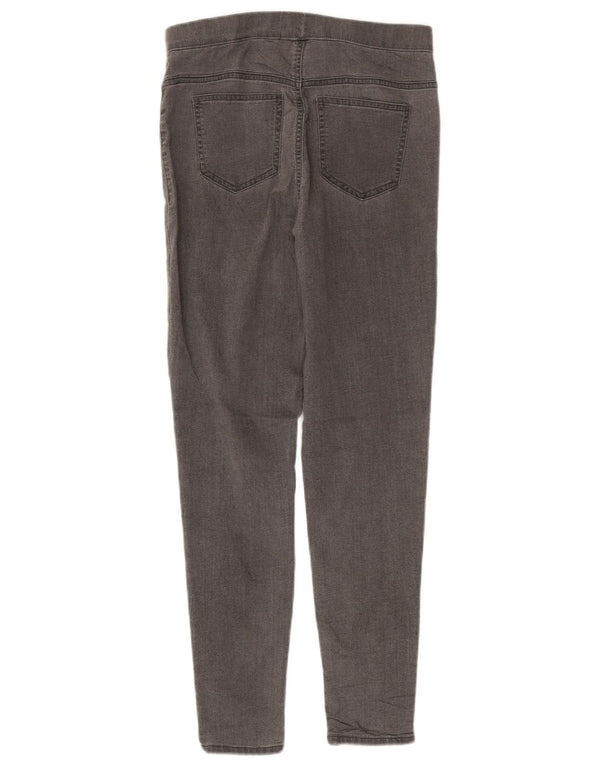 Женские джинсы джеггинсы Marks & Spencer UK 10, маленькие, W28 L29, серые, хлопковые