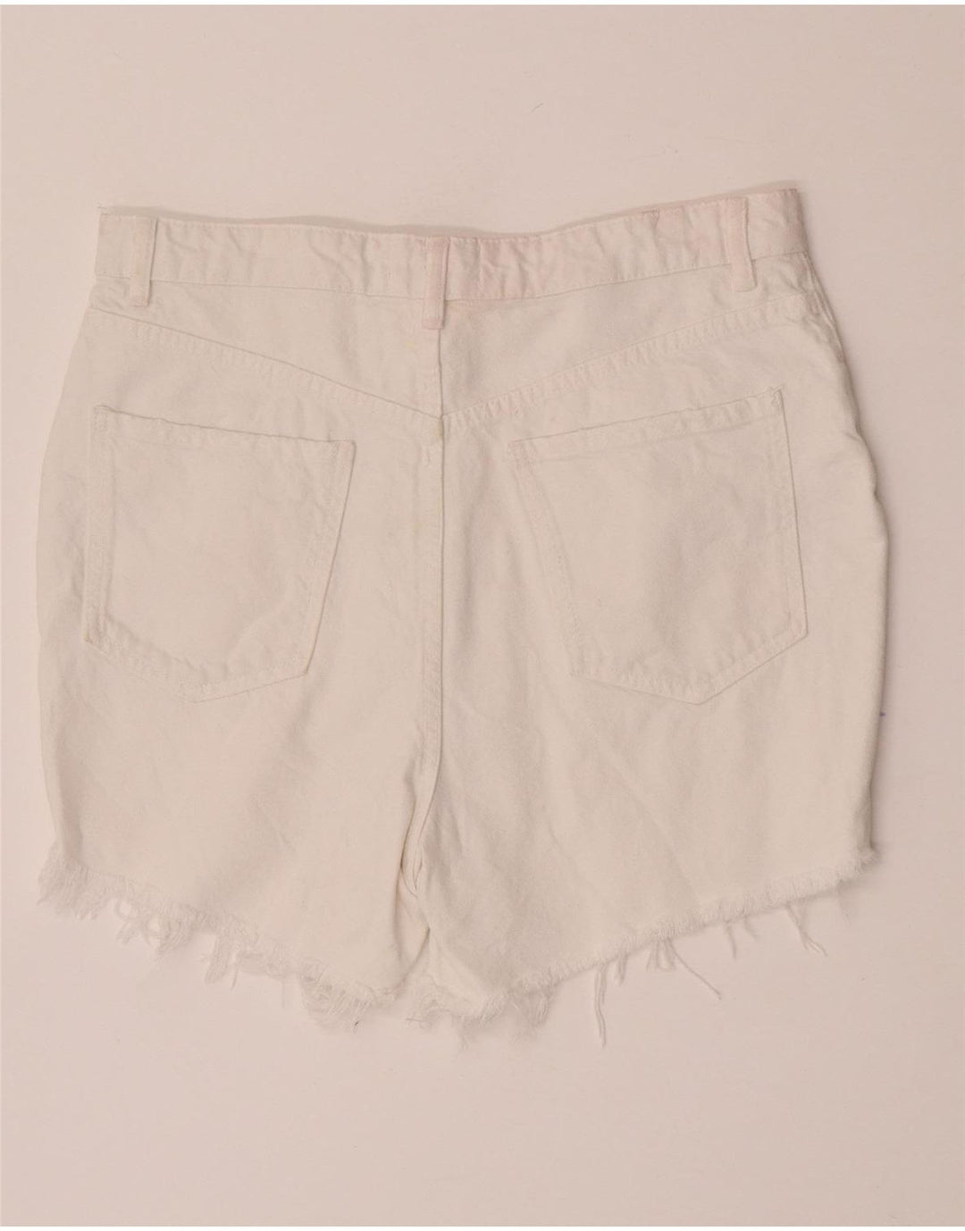 Женские джинсовые шорты Zara EU 42, большие W32, белые