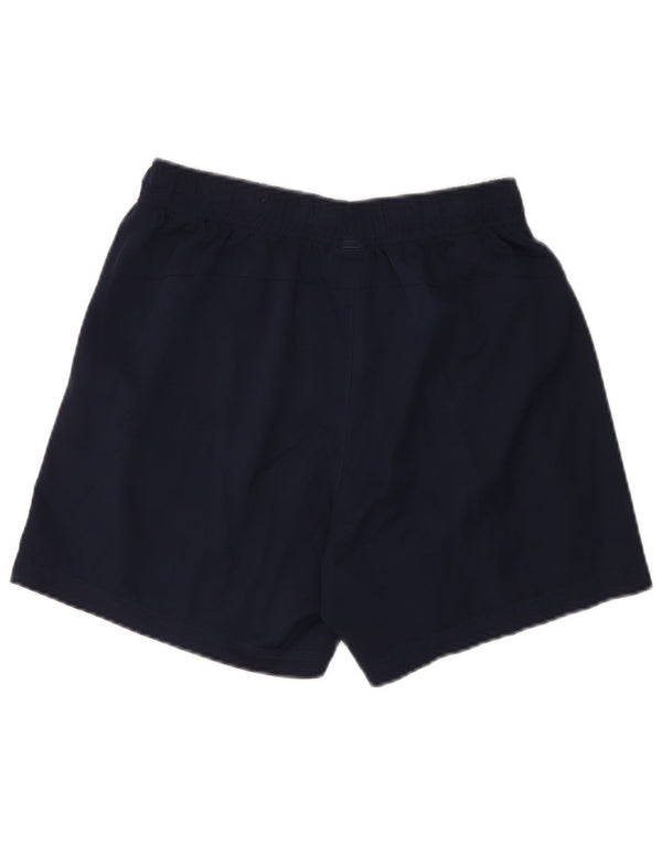 Мужские спортивные шорты Puma среднего размера, темно-синие, полиэстер