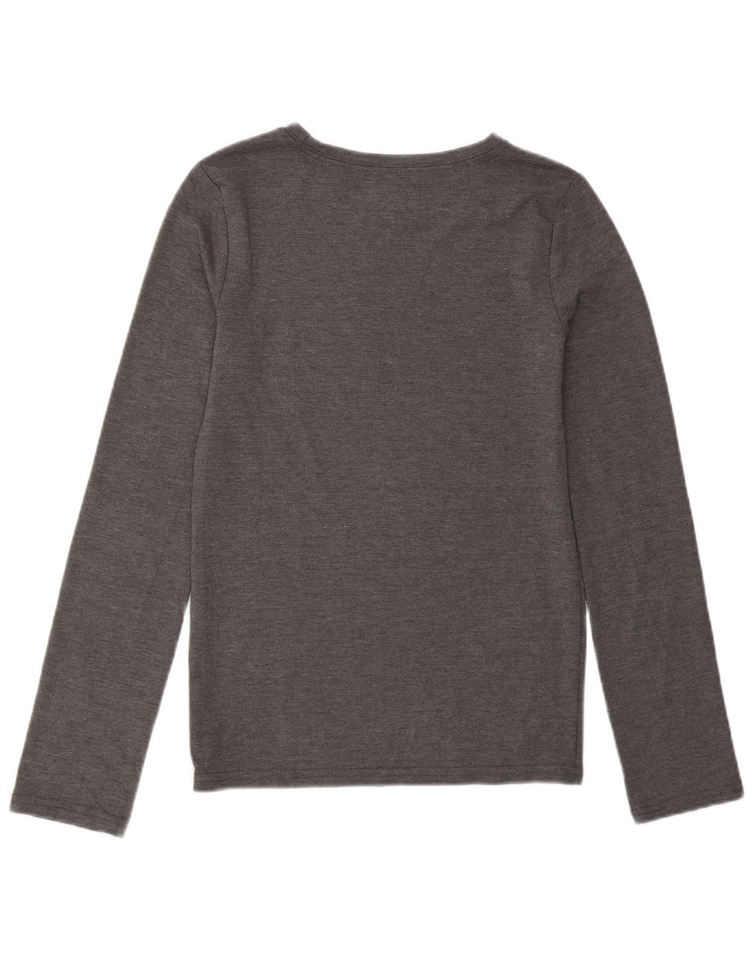 Топ Russell Athletic для девочек с длинными рукавами, 14–15 лет, XL, серый полиэстер, современный вариант