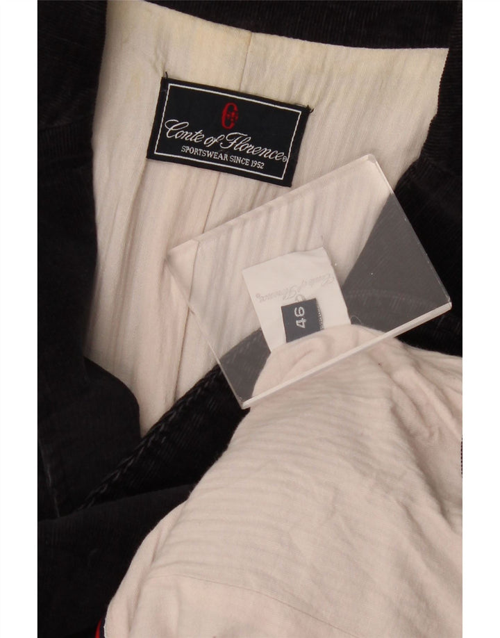 CONTE OF FLORENCE Женский пиджак на 2 пуговицах IT 46 Большой Темно-Синий